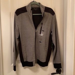 Kenneth Cole black/white full zip